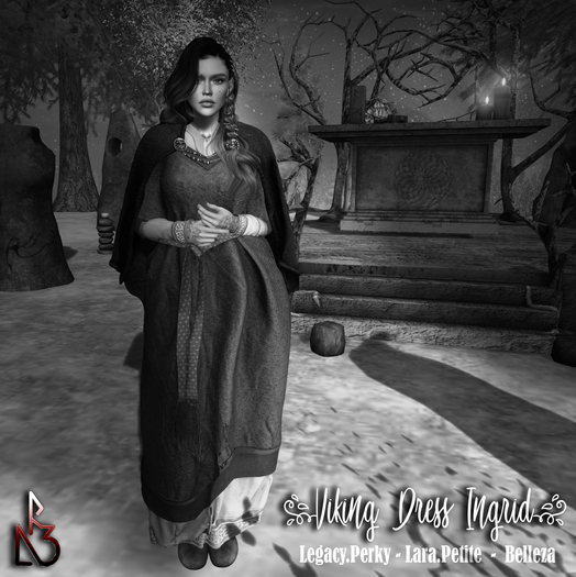 //R3D// Viking Dress Ingrid - DEMO