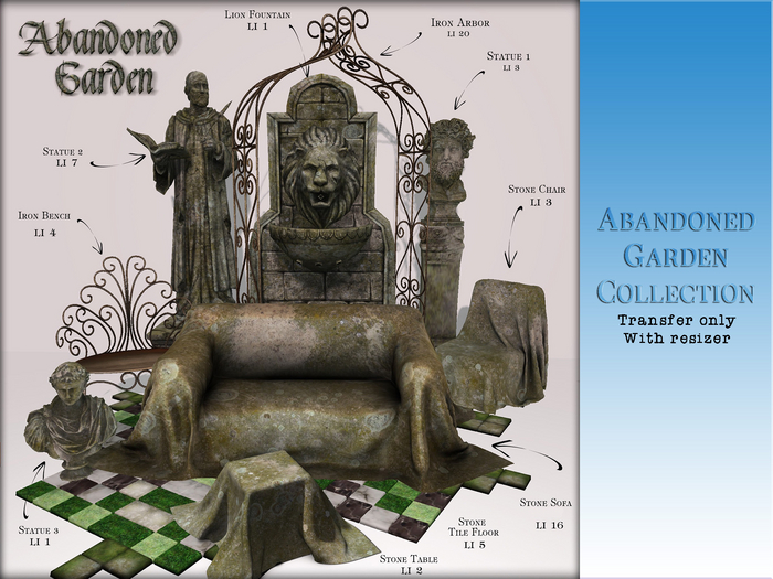 Boudoir Abandoned Garden Collection