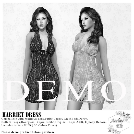 * DEMO * {AE} HARRIET DRESS