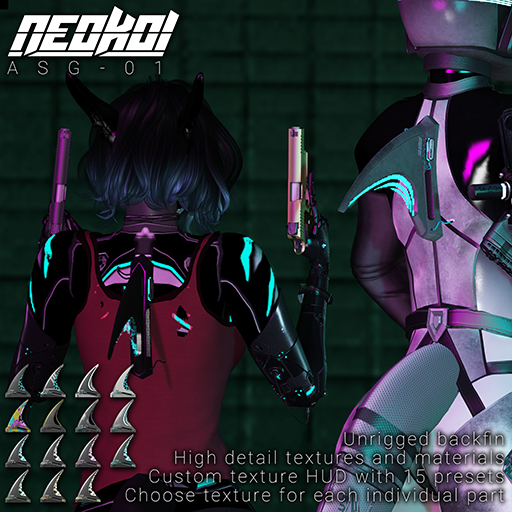 [NEOKOI] ASG-01 Shark Fin