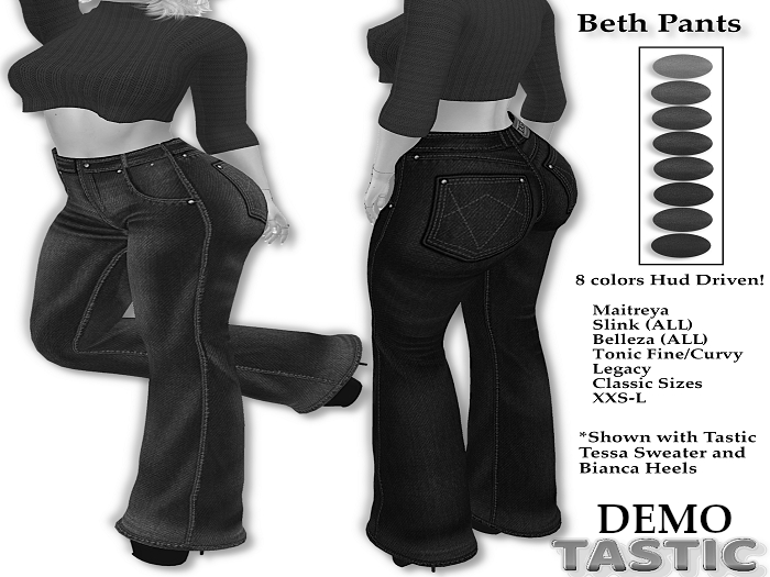 Tastic-Beth Pants Demo