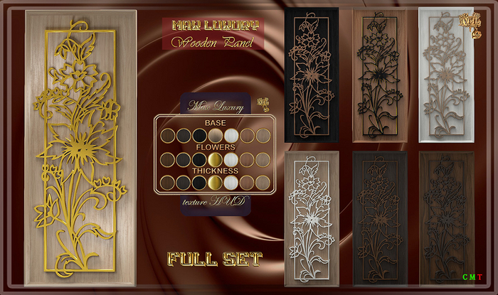 Max Luxury - Wooden Panel  Full Pack 50% OFF