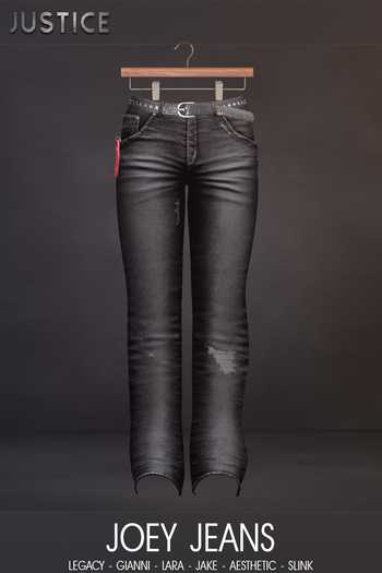 [JUSTICE] JOEY JEANS - BLACK
