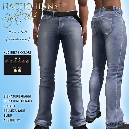 [ConTrato] Nacho Jeans Light Blue