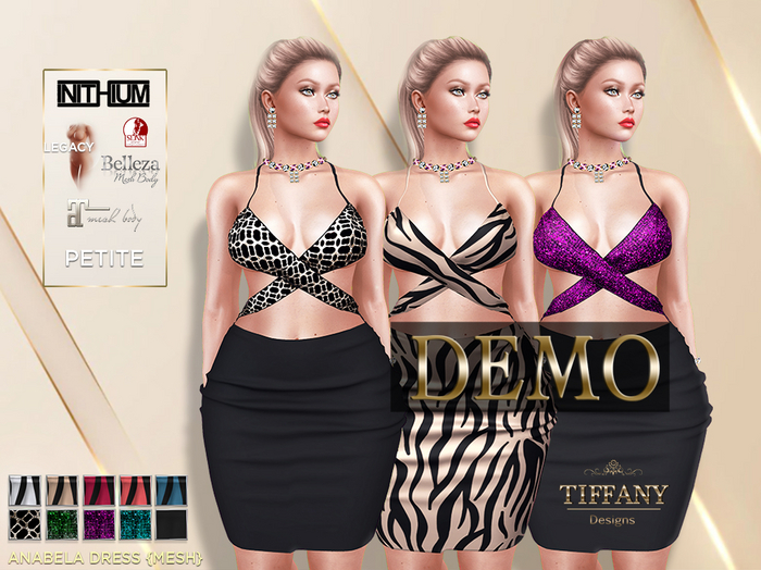 ::TD:: Anabela Dress {Mesh} DEMO