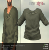 InSty Mens- Khaki- Long Sleeve w/Tags