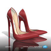 [Gos] Catherine Zipped Pumps - Lava Falls