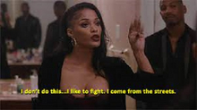 Joseline gesture -ill Fuxk yall hoes up
