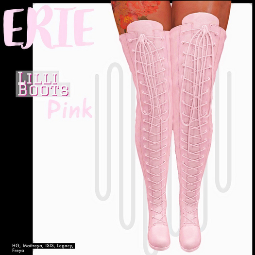 Erie[Lilli boots][pink]