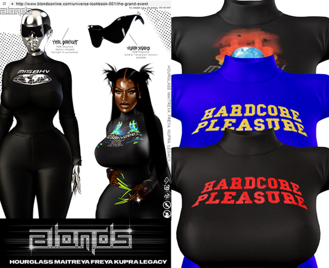 Blonds. // Yris Catsuit "FATPACK"