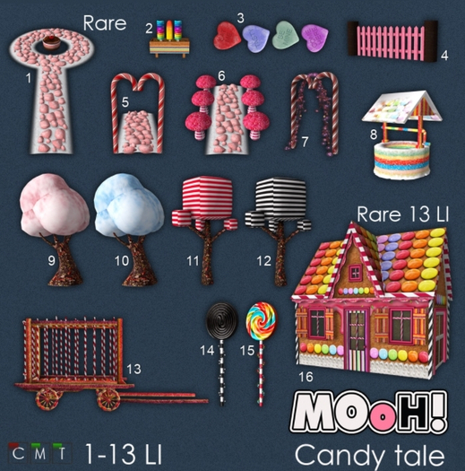 16. MOoH! Gingerbread house 13LI RARE