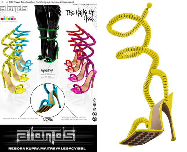 .Blonds. // Hung-up Heel "Hornet"