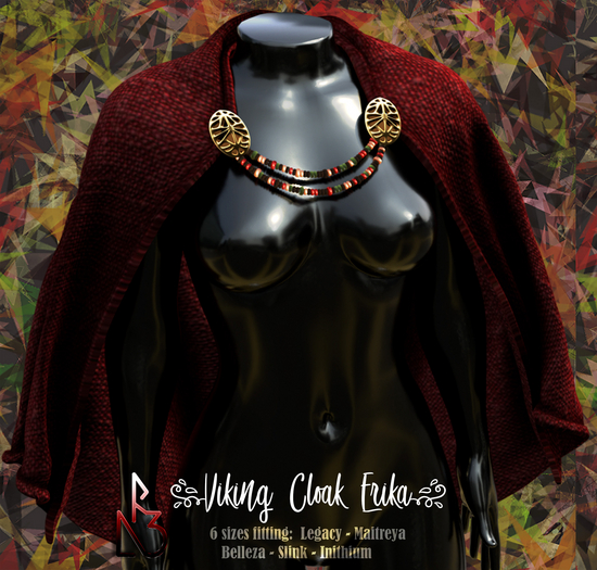 //R3D// Cloak Erika - FATPACK