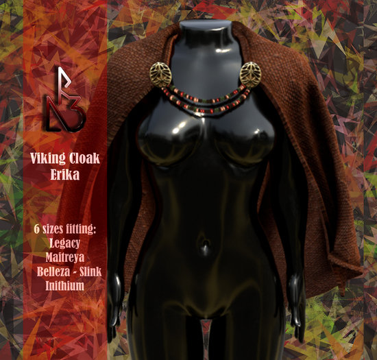 //R3D// Cloak Erika - Orange