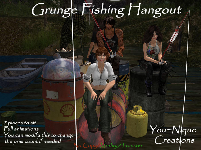 Grunge Fishing Hangout