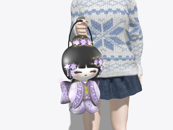 Maiko san Bag * purple *