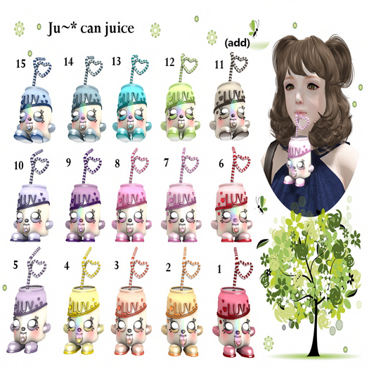 jU can juice GACHA BOX NO.5