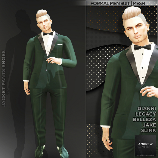 ::AF:: Formal Men Suit [MESH] ~ 10