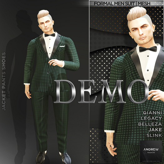 ::AF:: Formal Men Suit [MESH] ~ 9 DEMO