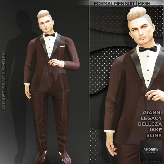 ::AF:: Formal Men Suit [MESH] ~ 8