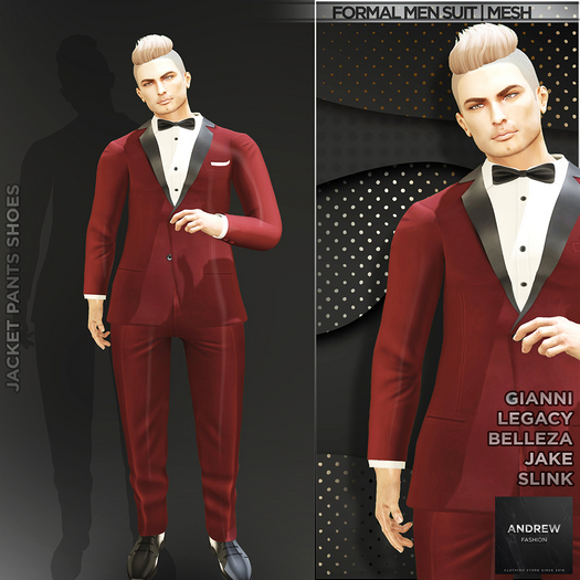 ::AF:: Formal Men Suit [MESH] ~ 5