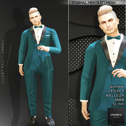 ::AF:: Formal Men Suit [MESH] ~ 4