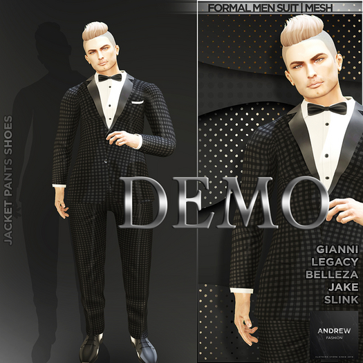 ::AF:: Formal Men Suit [MESH] ~ 1 DEMO