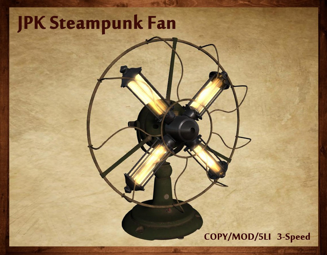**JPK Steampunk Fan BOX