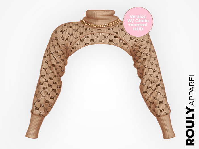 ROULY :: Femme Cropped Pullover - Canva Beige