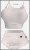 MILAN - Cozy Set White