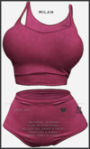 MILAN - Cozy Set Raspberry Sorbet