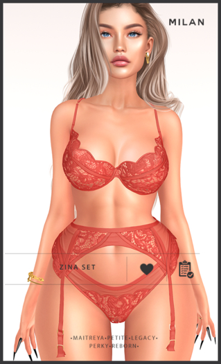 MILAN - Zina - Redorange