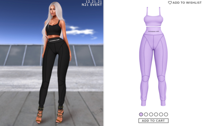 Havoc . Luxury Set . Purple