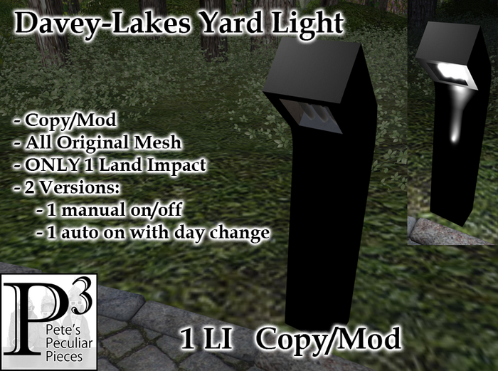 [P3] - Davey-Lakes Yard Light