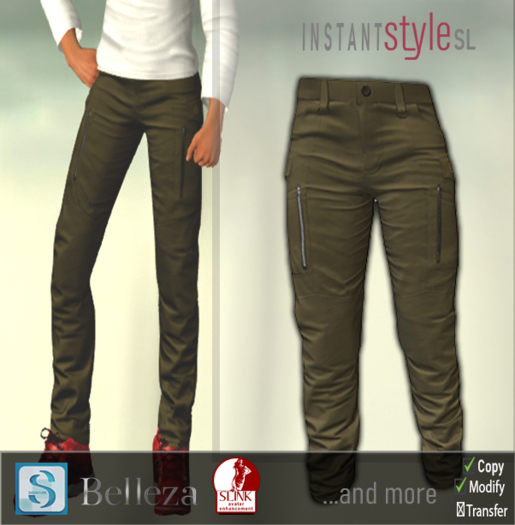 InSty Mens- Sand- Tactical Pants