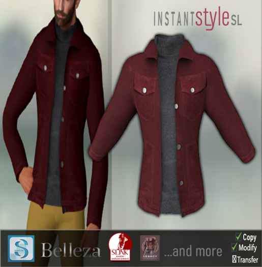 InSty- Mens- Trucker Jacket
