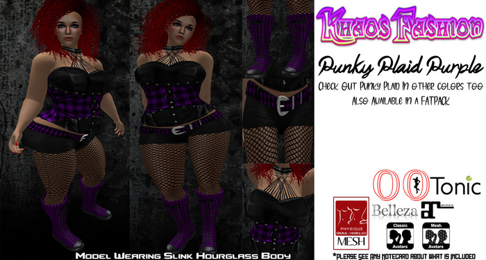 :.KF.: Punky Plaid Purple