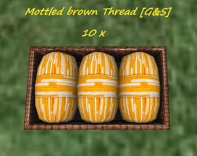10x Mottled brown Thread [G&S]