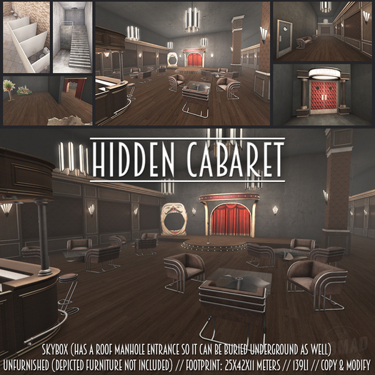 NOMAD // HIDDEN CABARET (Skybox/Building)