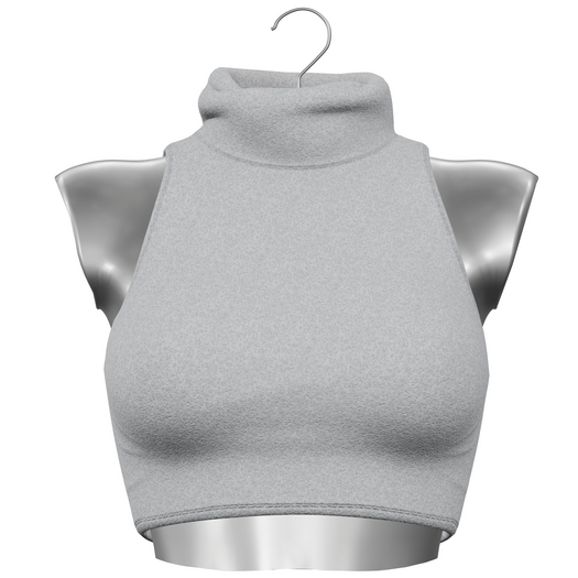 dewyPLUSH // Fuzzy Top [WHITE]