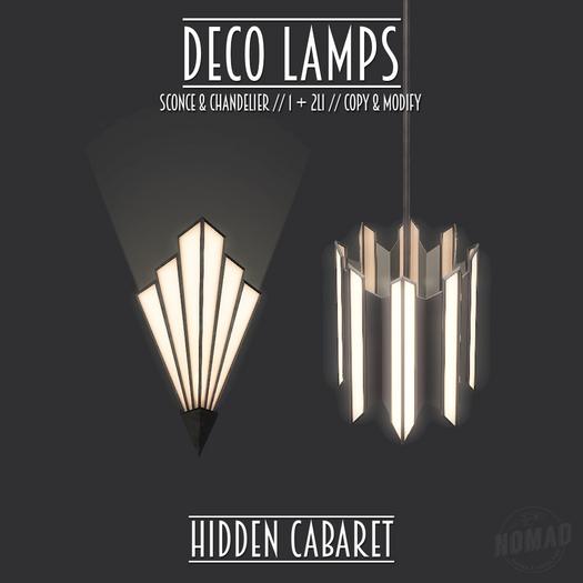 NOMAD // DECO LAMPS