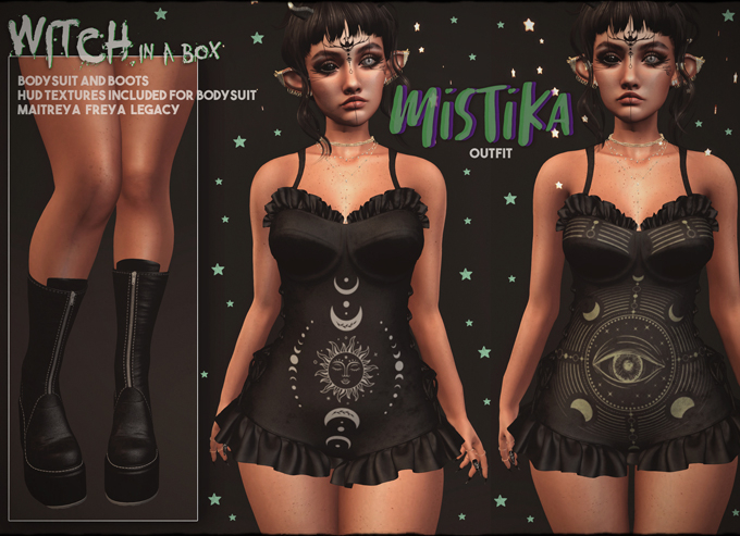 Witch In A Box // Mistika BodySuit & Boots