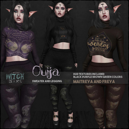 Witch In A Box // Ouija Set 