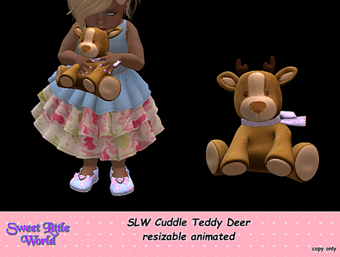 SLW Cuddle Teddy Deer