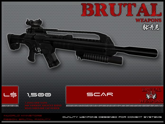 :::::Brutal Weapons::::: SCAR - Rifle