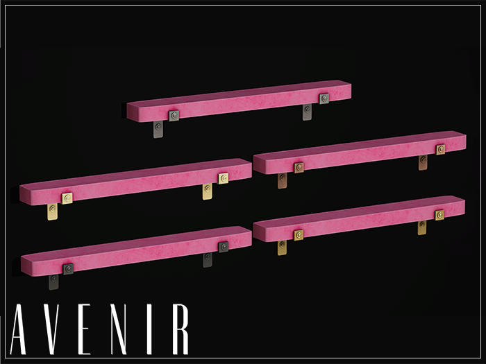 AVENIR: Dimi Mesh Shelf - PINK -