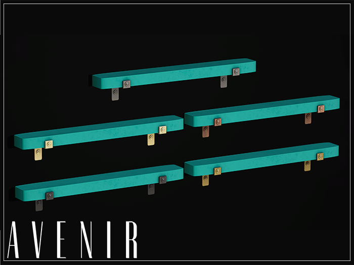 AVENIR: Dimi Mesh Shelf - BLUE -