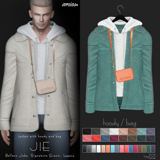 amias - JIE jacket teal