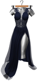 RIOT / Aphrodite Gown - Prussian