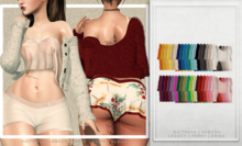 [Aleutia] Pippa Fuzzy Cardigan - Boxed -  FATPACK